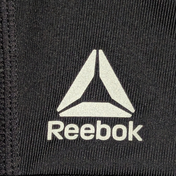 Reebok Racerback Black Sports Bra with Removable Pads Women's Size Large - Picture 5 of 8